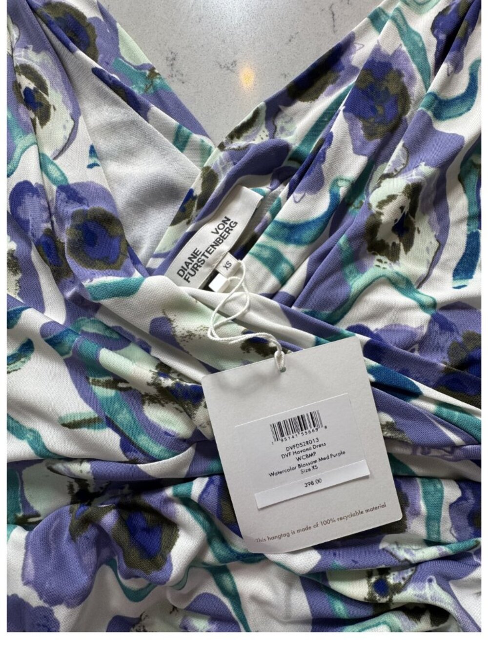 NWT DVF Havana Dress in Size XS - Picture 7 of 8